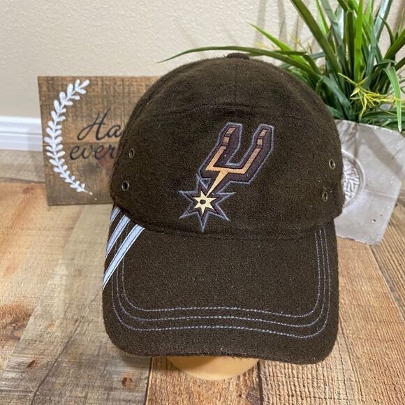 Adidas brown out wool San Antonio Spurs hat - Picture 1 of 8